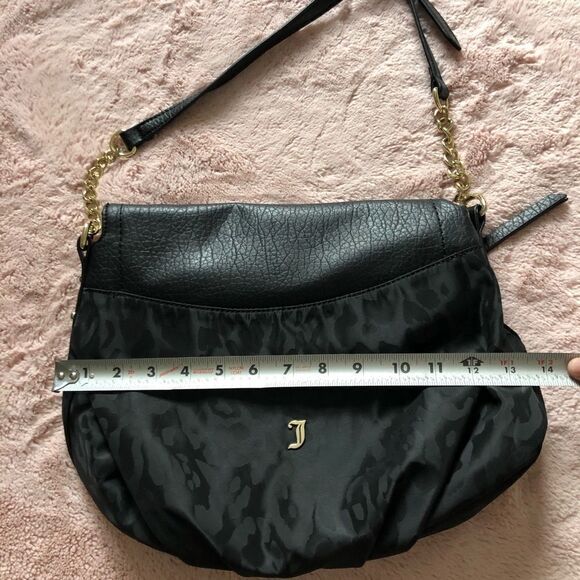 Juicy Couture flap crossbody black chain purse - Picture 13 of 14